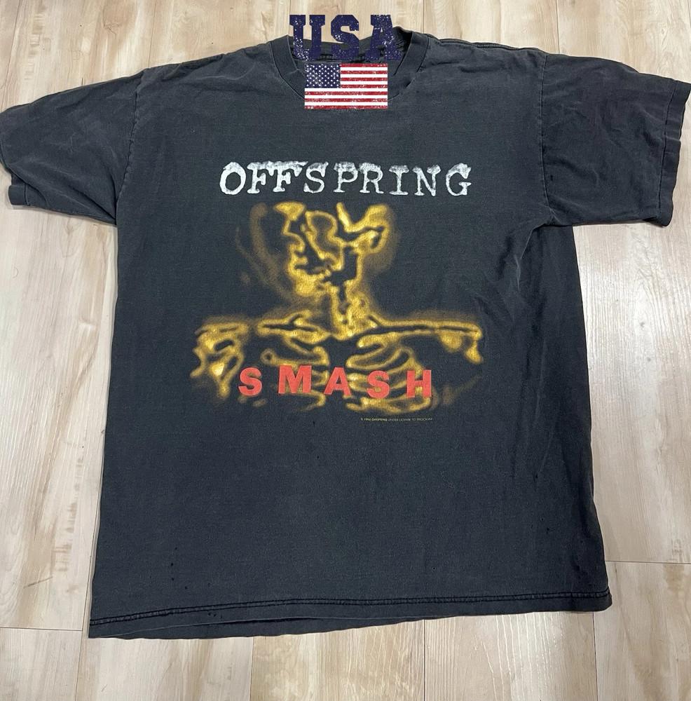 Offspring Americana Graphic Band Tee Punk Rock Vintage Album Art Black Shirt Unisex T-Shirt S