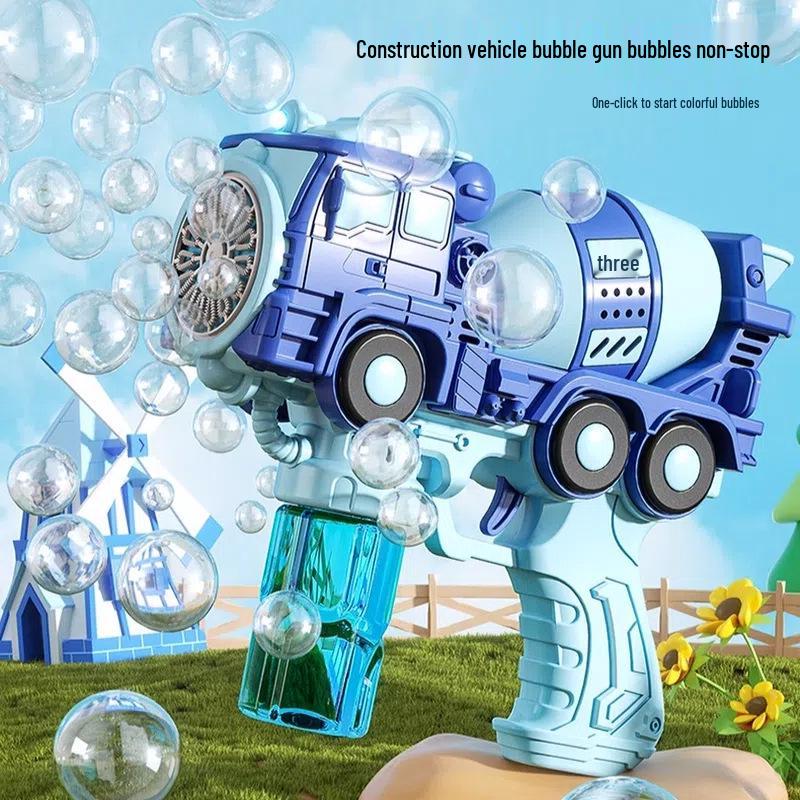 

Automatic Multi-Hole Bubble Gun for Kids - Handheld Electric Toy