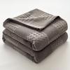 Picnic Blanket 100% Cotton Soft Breathable Thermal Skin-friendly Throw Blankets for Beds Living Room Home Decor for All-Season
