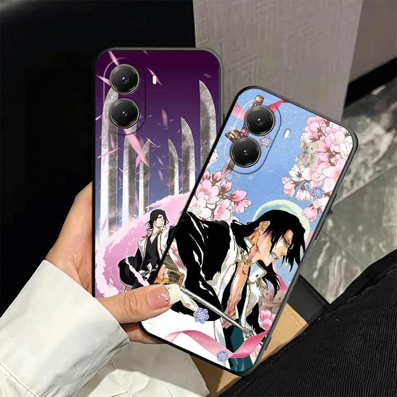 Bleach Kuchiki Byakuya Soft Phone Case for Xiaomi Poco X5 X6 X7 X8 Pro Max X3 F7 F8 Ultra M8 M7 M6 M5 Redmi 15 15C 14C 13C 12C X