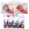 1Pcs Stainless Steel  Tulip Icing Piping Nozzles Pastry Decorating Tips Cake Cupcake Decorator Rose