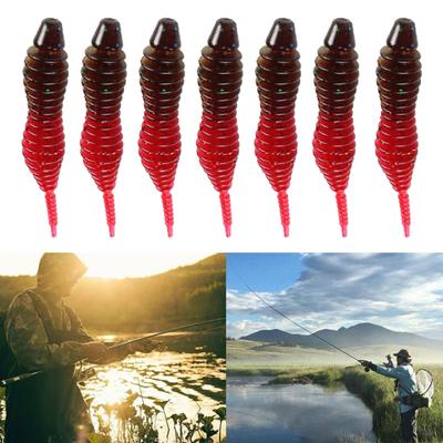 MUQZI Sports Accessory 50mm/1g Vivid Fishing Bait Deepened Thread Lightweight Increase Temptation
