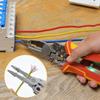 8-in-1 Multi-function Wire Stripper Electricians Voltage Testing Cable Cutting Scissors Crimping Pliers