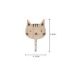 Cute Coat Hooks Theme Wall Hangers Wooden Cartoon Wall Hooks Strong Load-bearing Coat Hooks Towel Hangers Easy to Install