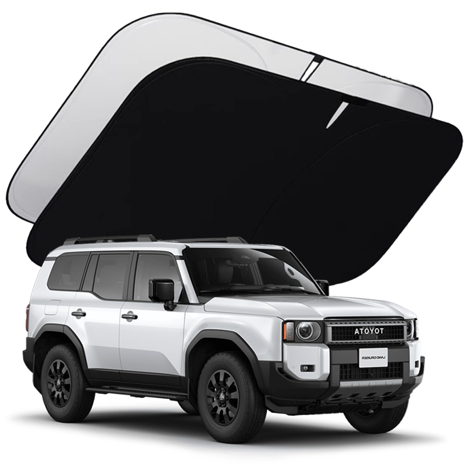 

Новый Land Cruiser 250 wincar Toyota Land Cruiser 250 Солнцезащитный экран передний с сумкой для хранения Блокирующий изоляцию Land Cruiser 250 Солнцезащитный экран Land Cruiser 250