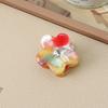 Mini Flower Floral Acetic Acid Small Grab Clip Fashion Hairpin High Sense Princess Head Cute Versatile Hair Accessories
