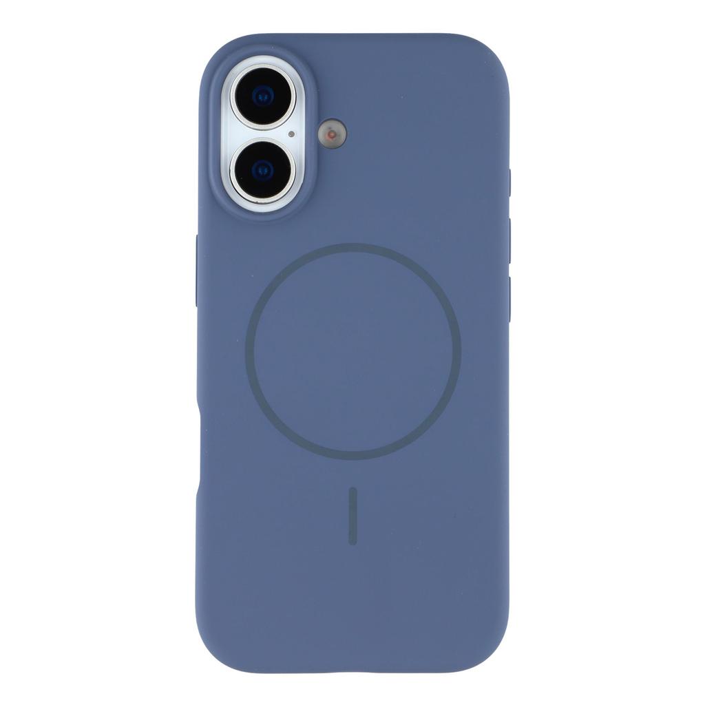 For iPhone 17 Case Compatible with MagSafe Liquid Silicone Phone Back Cover Skin Touch