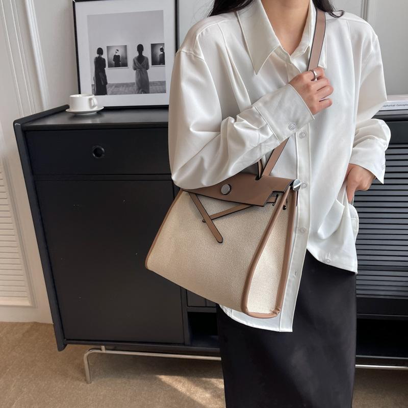 Pendlerbag Stor Kapasitet Dameveske Ny Mote Skulderveske Messenger Bag Håndveske