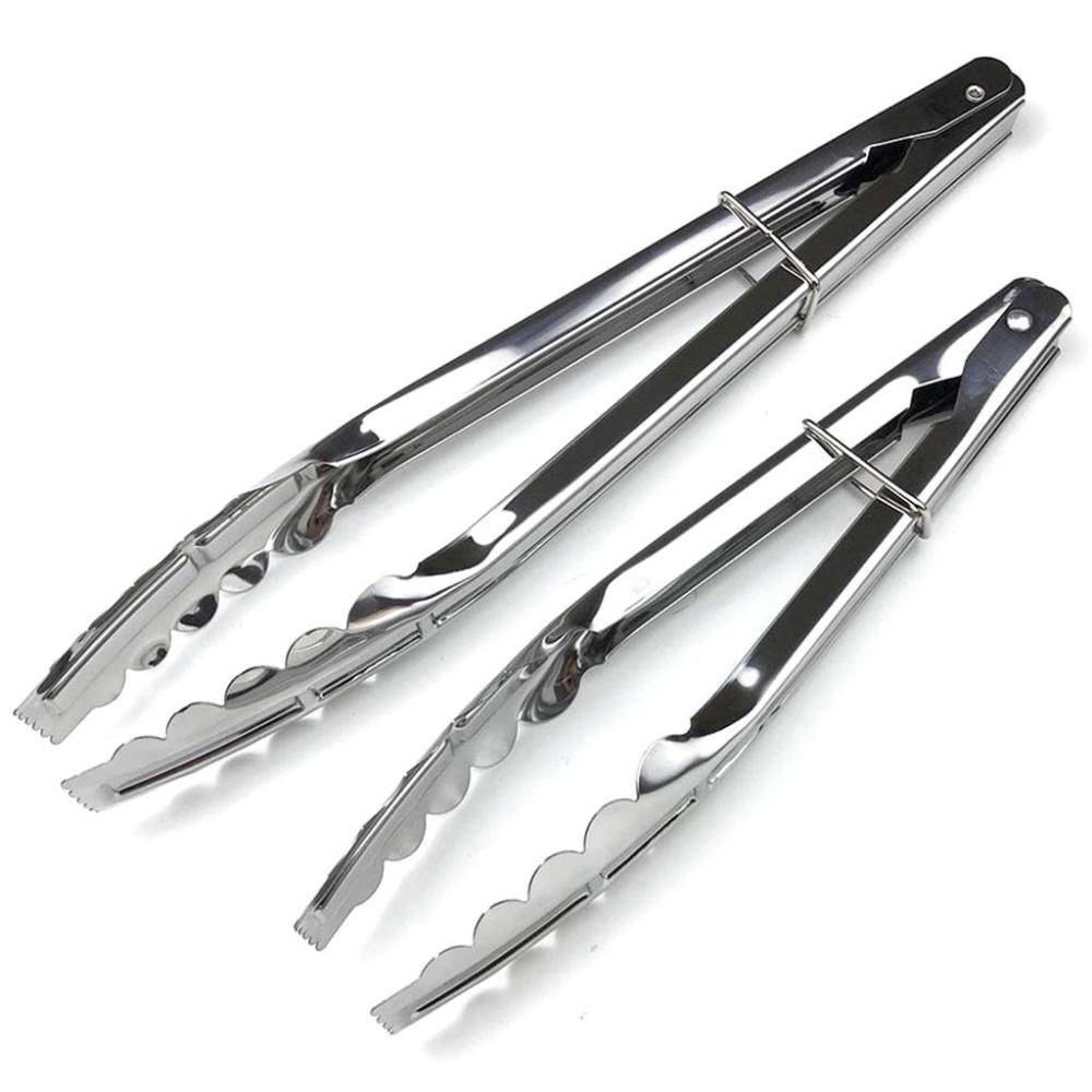 Handle For Barbecue,Buffet Food Clip Serving Tongs Bread Clip Kitchen Tongs Flat Head Clip