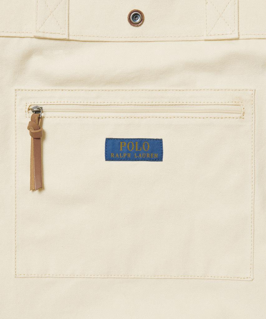 Polo Ralph Lauren Canvas Shopper Tote - Beige