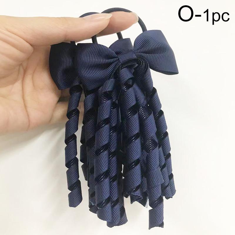 Girl Rubber Band Hair Rope Cheerleader Girl Hair Tie Hair Ring Ponytail Holder Bowknot Headdress