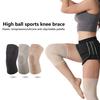 1 Pair Knee Pad 3D Three-dimensional Weaving High Stretchy Silicone Strip Breathable Anti-skid Knee Protection Ultrathin Knee Support