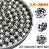 1KG 2.5~28mm 304 Stainless Steel Solid Ball Precision Bearing Steel Small Pellet Round Smooth Roller Ball Widely Used