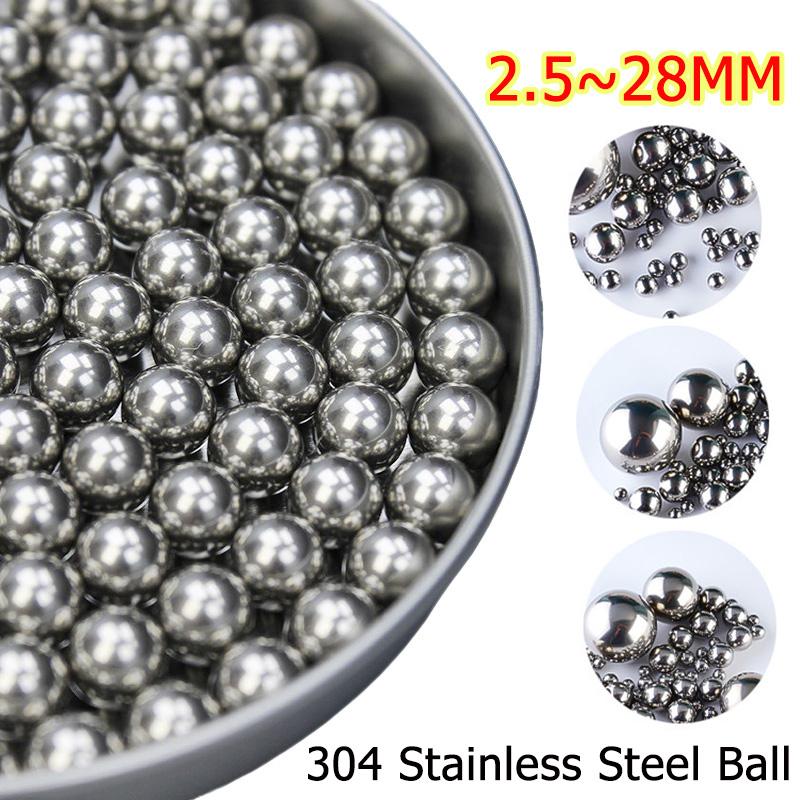 1KG 2.5~28mm 304 Stainless Steel Solid Ball Precision Bearing Steel Small Pellet Round Smooth Roller Ball Widely Used