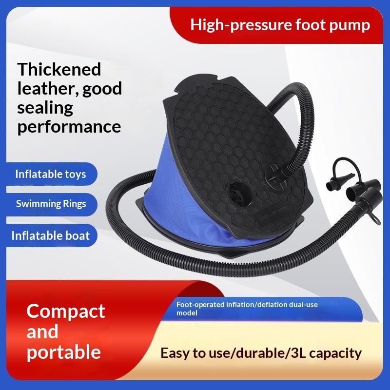 1Pc Foot Step Inflatable Pump Fast Convenient Air Pump For Inflatable Products Easily Inflatable Equipment