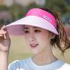 Summer UV Protection Breathable Adjustable Beach Cap Sun Hat Sports Visors Empty Top Hat