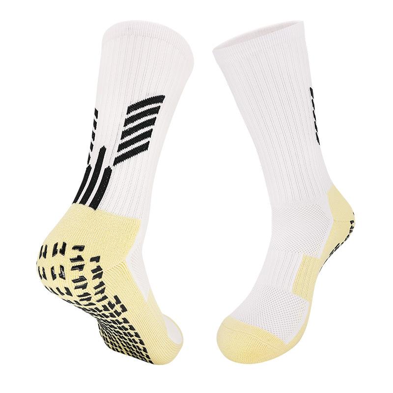 Professional Training Non-Slip Dispensing Football Socks Men'S Medium Tube Sweat-Absorbing Thickened Towel Bottom Elite Socks Sports Socks