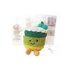 Cute Cute Cake Cup Pendant Plush Toy Doll Birthday Cake Milk Tea Cup Bag Hanging Decoration Keychain Doll