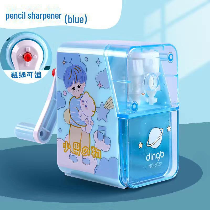 Dingbang animacinis rankinis pieštukų drožtukas vaikams ir darželio mokiniams