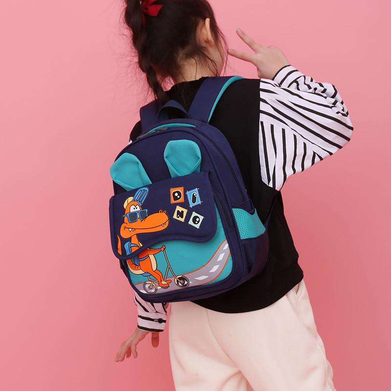 Trendy Cute Giraffe Backpack For Toddlers Durable Nylon And Comfortable Fit Preschool Bag