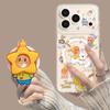 Applicable to iPhone17 puppy doll magnetic suction 16promax bracket 15 Apple 14 cartoon 13 new mobile phone case