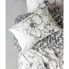 Parure de lit - 1 housse de couette 220 x 240 cm + 2 taies d'oreiller 60 x 60 cm - 100% coton renforcé - Anthracite