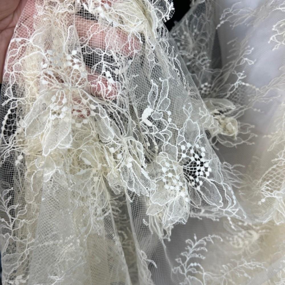 Polyester Material Lace Trim Ribbon Soft Skin Friendly Lace Appliques Edge  DIY Home Decor