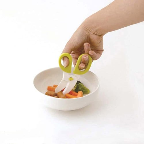 Skater Kitchen Scissors Baby Food Food Cutter Koguma-chan BFC1-A