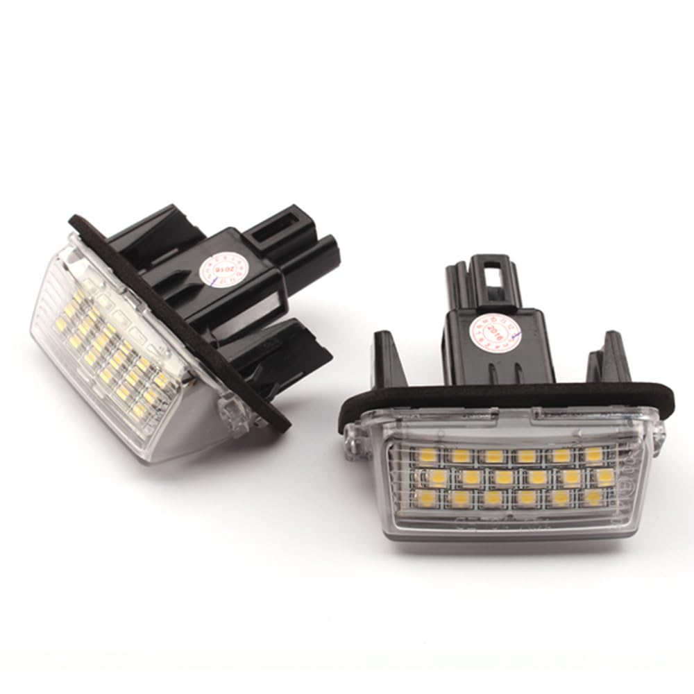 VISPREA License Lamp LED Number Light Hybrid Compatible Toyota 80