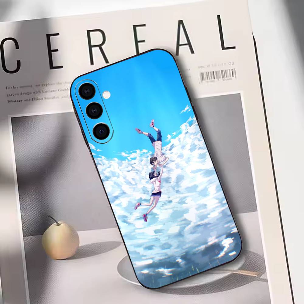 Weathering With You Phone Case For Samsung Galaxy A73,A72,A71,A70,A53,A52,A51,Soft Silicone Black Cover