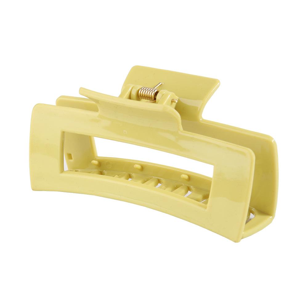 

Пластиковая матовая заколка для волос Простая заколка-киль Зажим-акула Комбинированный набор 1PCS