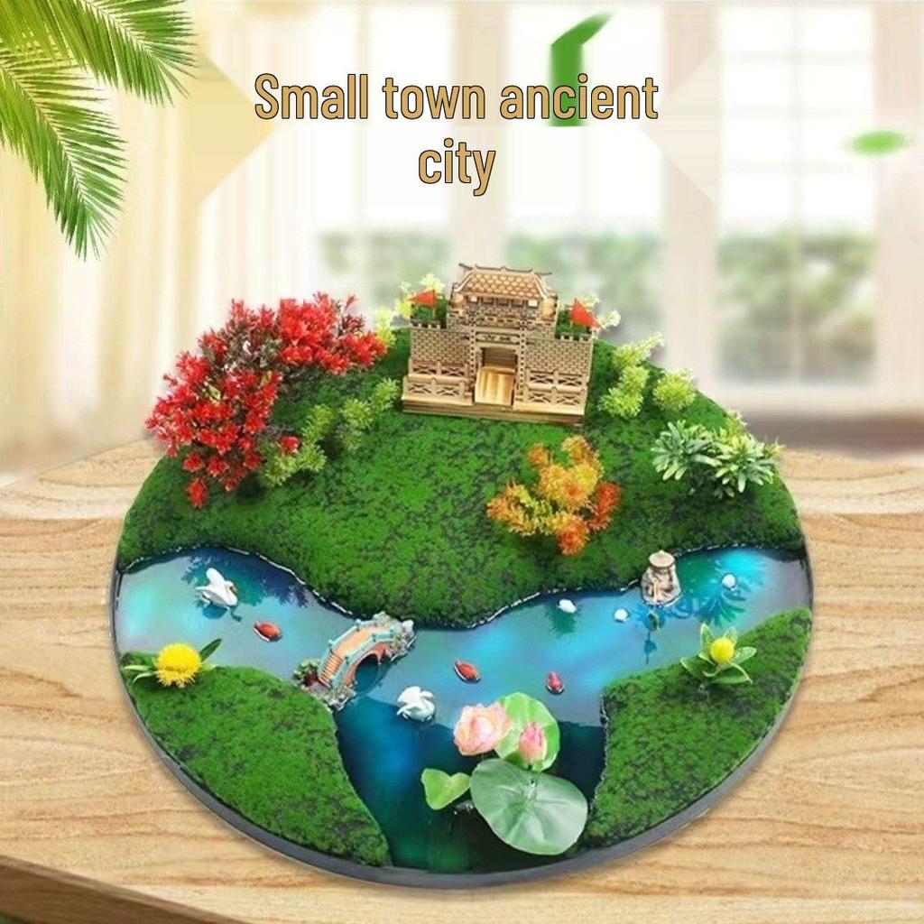 Hotel Dining Table Turntable Floral Display and Arrangement