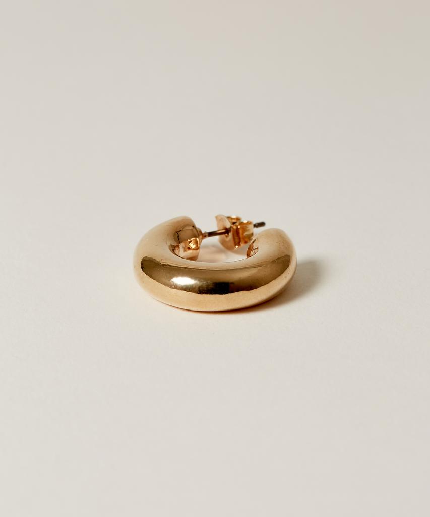 Novice Tokyo Chunky Hoop Pierce / Gold