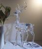 Nordic Transparent Crystal Reindeer Ornament - Christmas Decoration Handicraft
