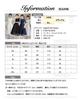 EightSTAR Dress Wedding Suitable for Parties and Size Black Women's Dress, Flared, A-Line, Sleeveless, Midi-Length, Knee-Length, See-Through,