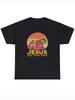 Unisex's Casual Graphic T-Shirt - "Jesus Has Your Back" Design