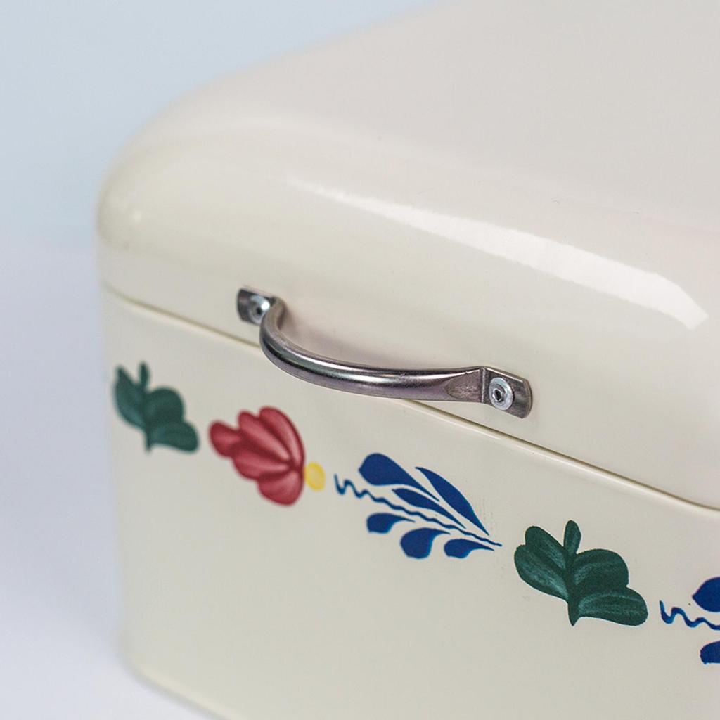 Desktop Organizer, Multi-Function Flower Print Jewelry Cabinet Large Capacity for Collage Dorm