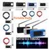 SI4732 0.5-108mhz Portable Radio 1.9inch IPS Screen Pocket Mini Radio AM FM All Band Radio Receiver with Antenna HF SW MW Radio