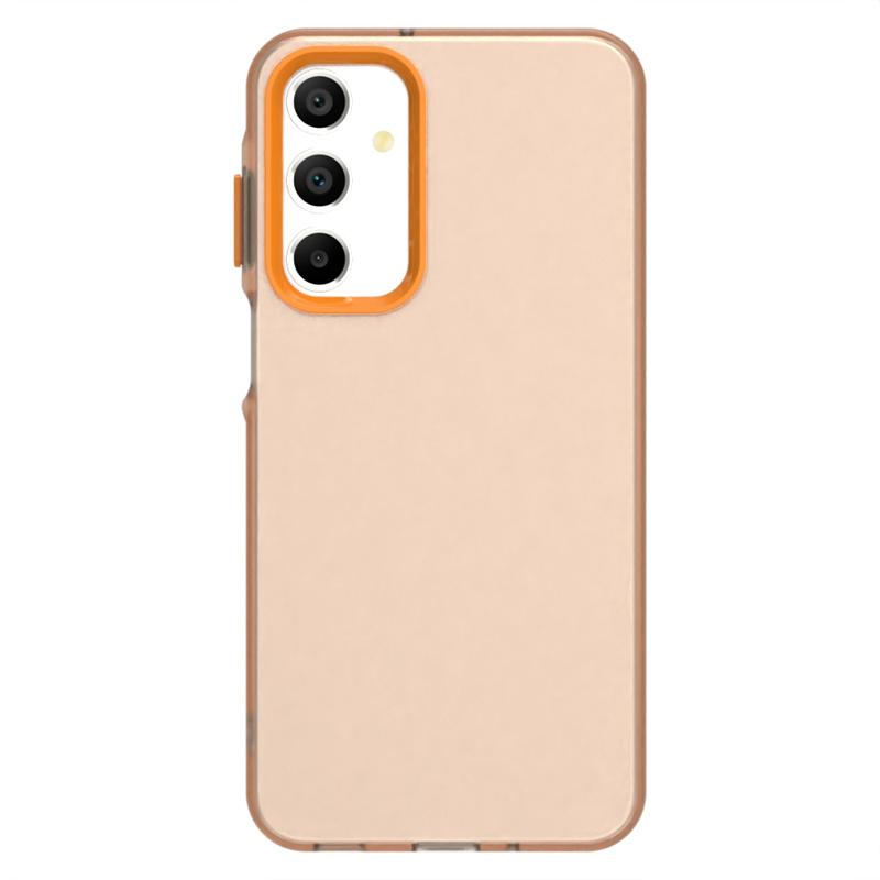 For Samsung M15 Case Cover Samsung Galaxy M15 Capas Phone Back Transparent Colour Bumper Frosted Matte Clear Fundas Samsung M15