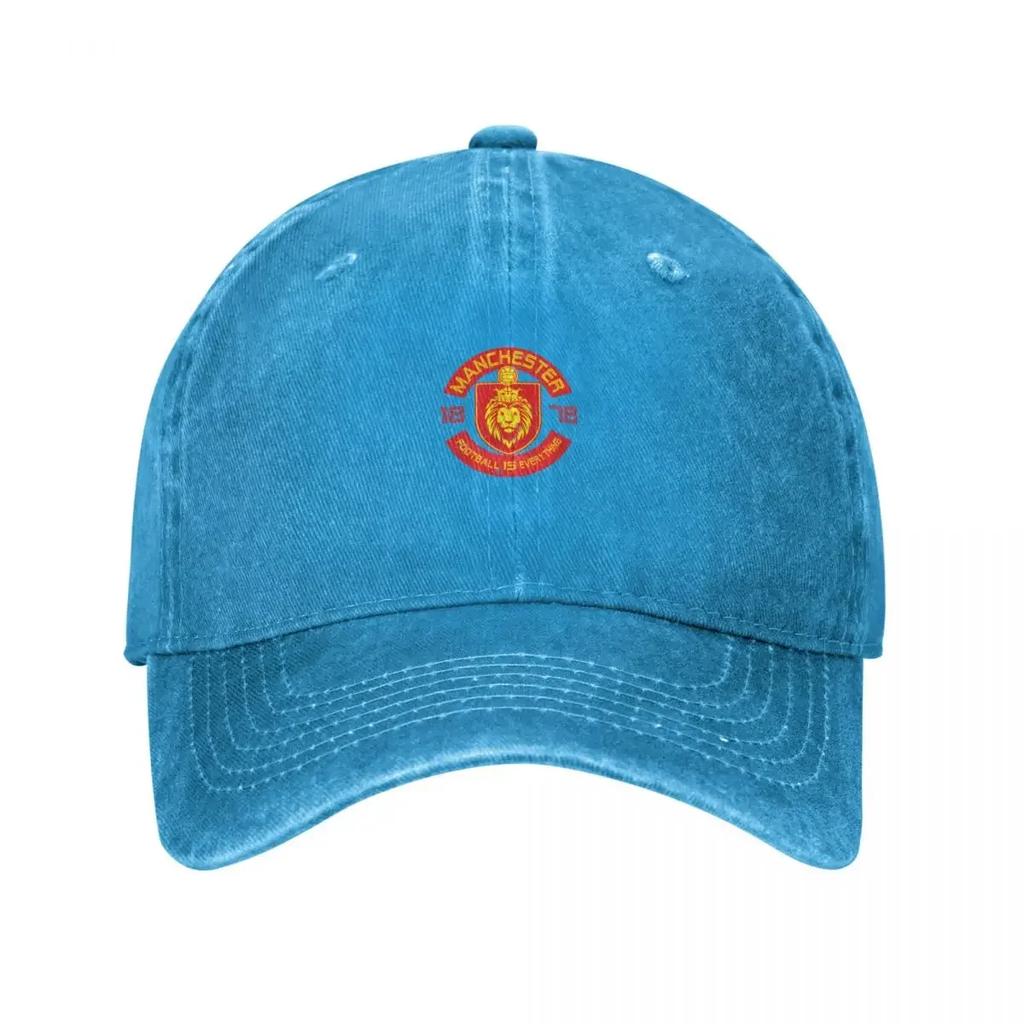 Football Is Everything - Manchester Squad Retro Baseball Cap Hat Luxury Brand Sports Cap Sun Hats For Women Men's