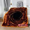 Anime YU GI OH Card Printed Blanket Picnic Blankets Warm Blanket Soft and Comfortable Blanket Home Travel Birthday Gift