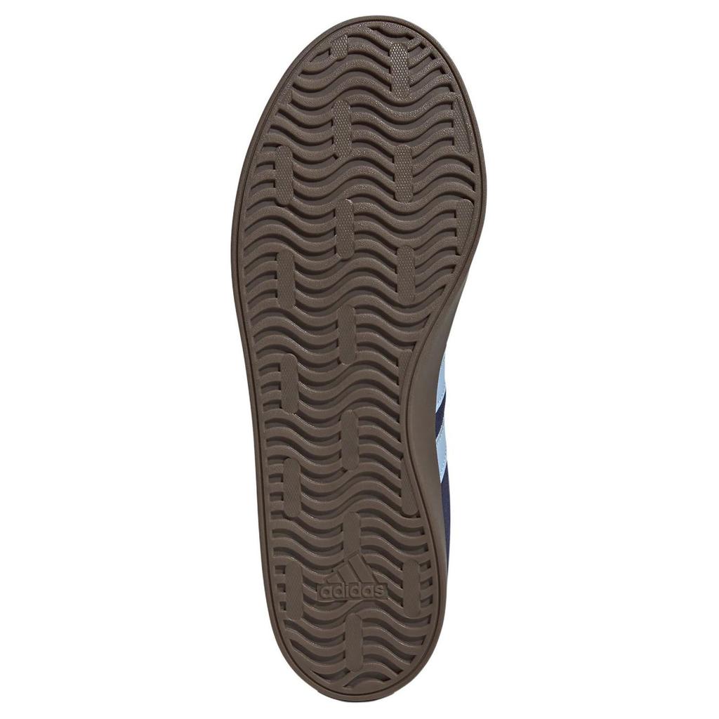 New Adidas VL COURT 3.0 Slip Resistant Abrasion Resistant Low Top Skateboard Shoes Men's Blue JP7537