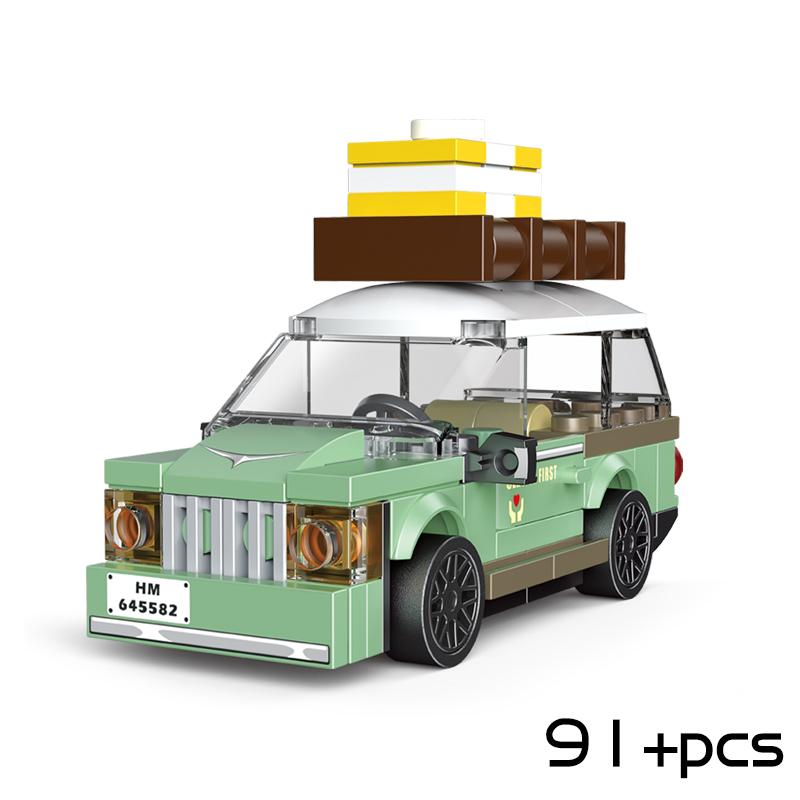 Premium-Quality Decool Compact Size High-Standard Pull Superior-Grade Back Car First-Class Building-Set First-Class Building-Bricks Top-Grade T1