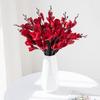1PC Magnolia Bouquet Artificial Flowers for Home Decor Wedding Christmas Party Supplies Photography Props Bride Accessories