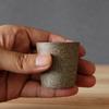 Coarse Pottery Kiln Transformed Into Tea Cups Imitation Wood Fired Pottery Japanese Style Mug Tea Set Accessories