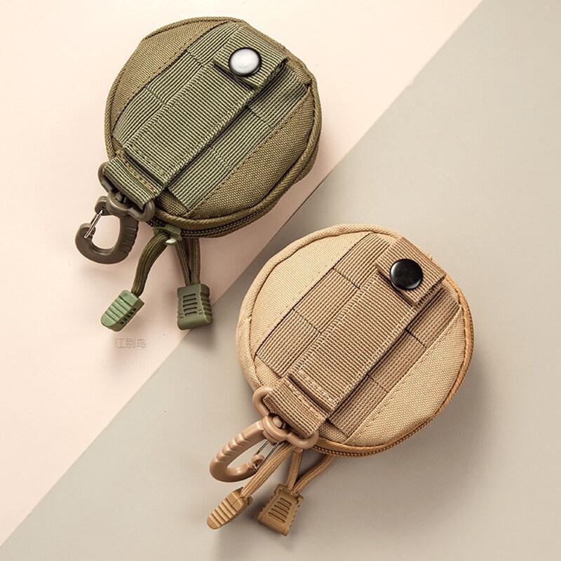 Taktyczne Kompaktowe Saszetki EDC Wojskowa Saszetka Użytkowa Molle Organizer na Akcesoria Saszetka na Monety Brelok Kieszeń Saszetka na Pasek