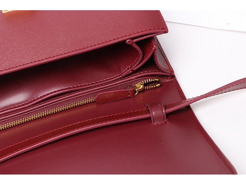 Retro Mała Kwadratowa Torba na Ramię z Ręcznie Wcieranej Skóry Tofu dla Kobiet - Kolekcja Jesień/Zima