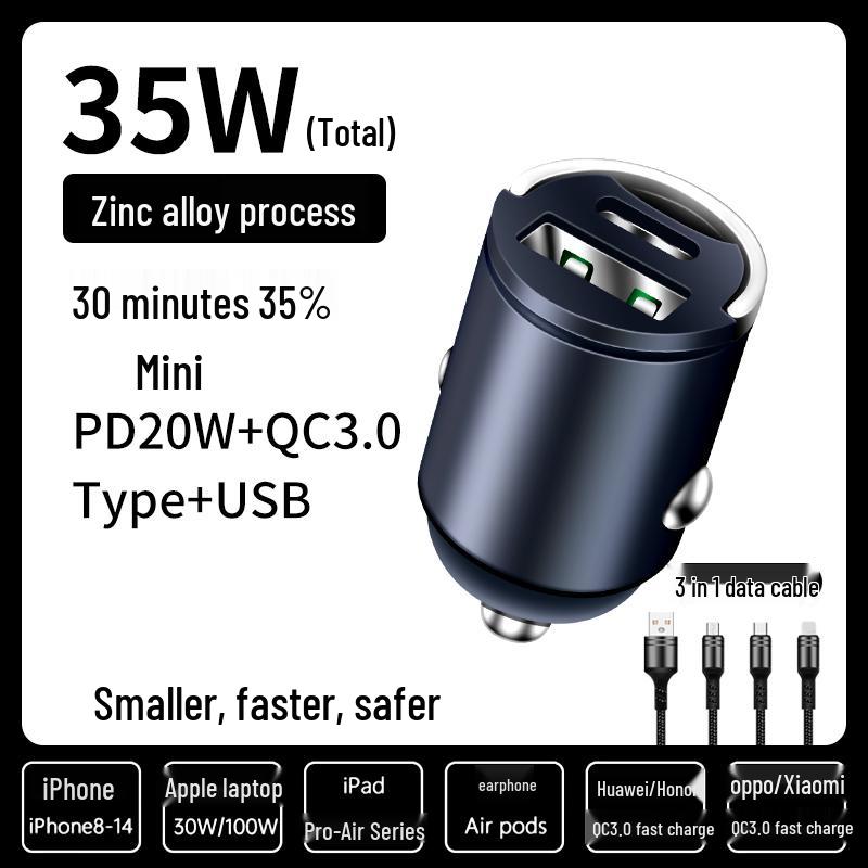 Fast Charging Car Charger for BMW Mini Cooper F56/F55 Cigarette Lighter Interior Accessories