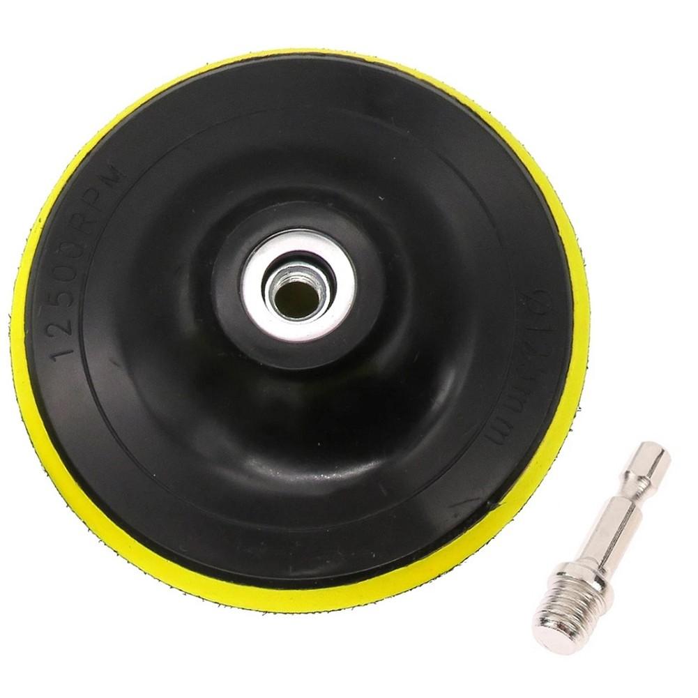 Sanding Pad Buffing Pad 5 Inch/125mm Black M10 Polyurethane