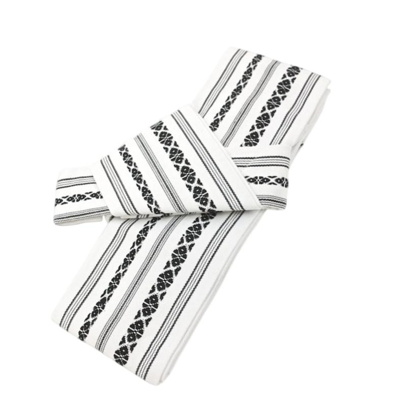 Men's Kimono Belt Adhesive Closure Stretchable Waistband Casual Wear Accessory